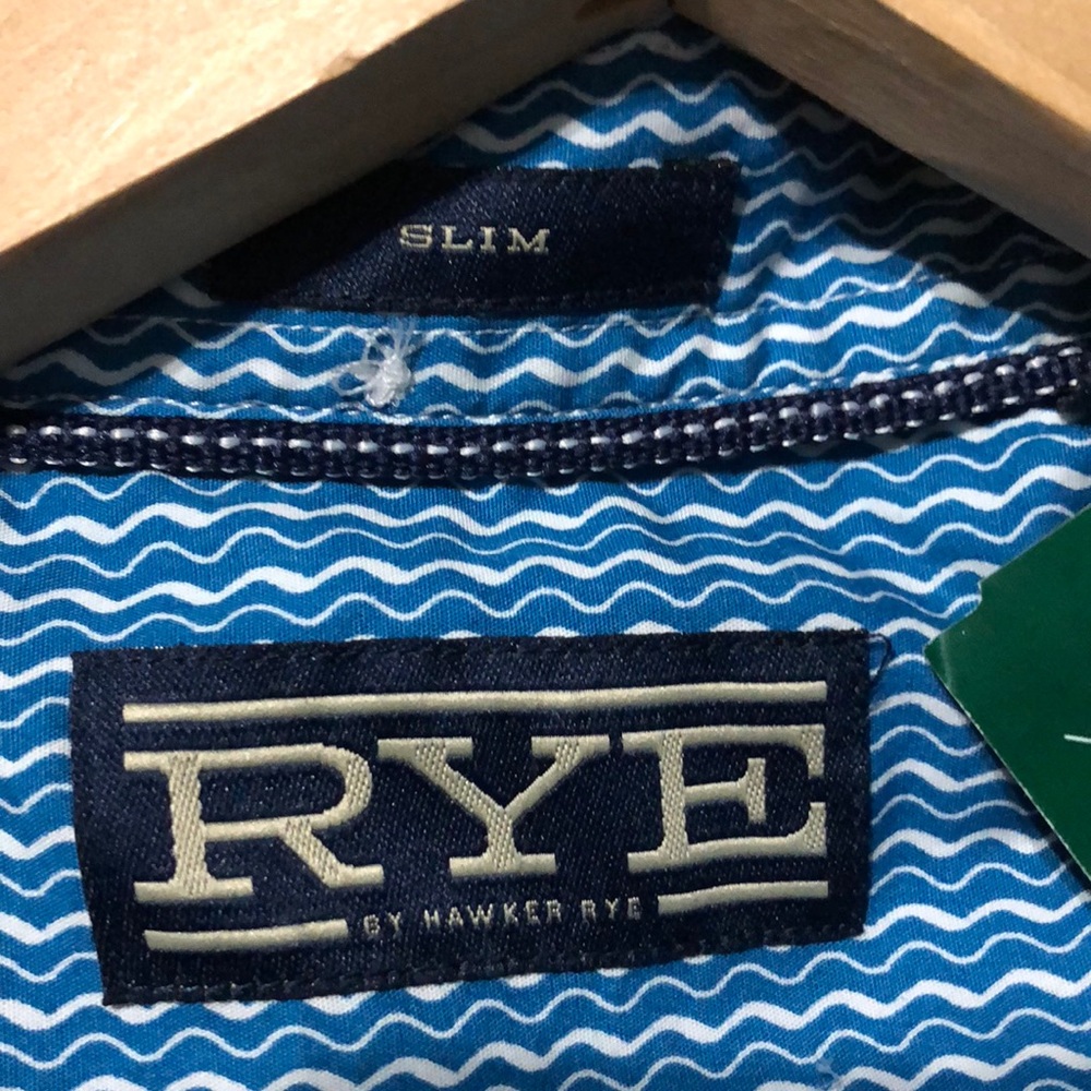 Rye by Hawker Rye Slim Patterned Button Down C - Picture 3 of 4